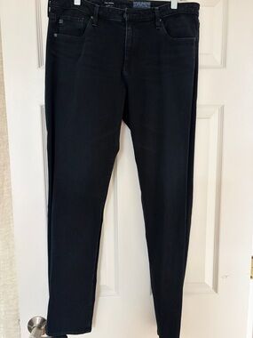 AG Black Cigarette Jeans